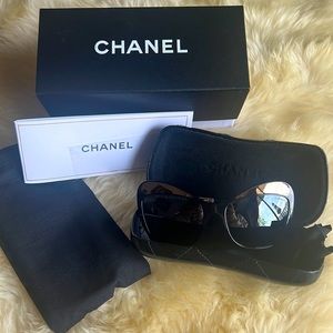 Authentic Chanel Butterfly Sunglasses - worn once